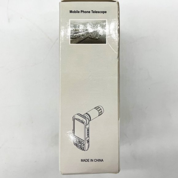 Mobile Phone Telescope 12X Zoom‎ Black Clip on Universal Cellphone Compatibility - Picture 3 of 6